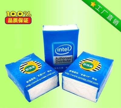 保定廣告紙巾加工廠家 定制紙抽促銷品，企業(yè)贈(zèng)品首選合眾紙業(yè)